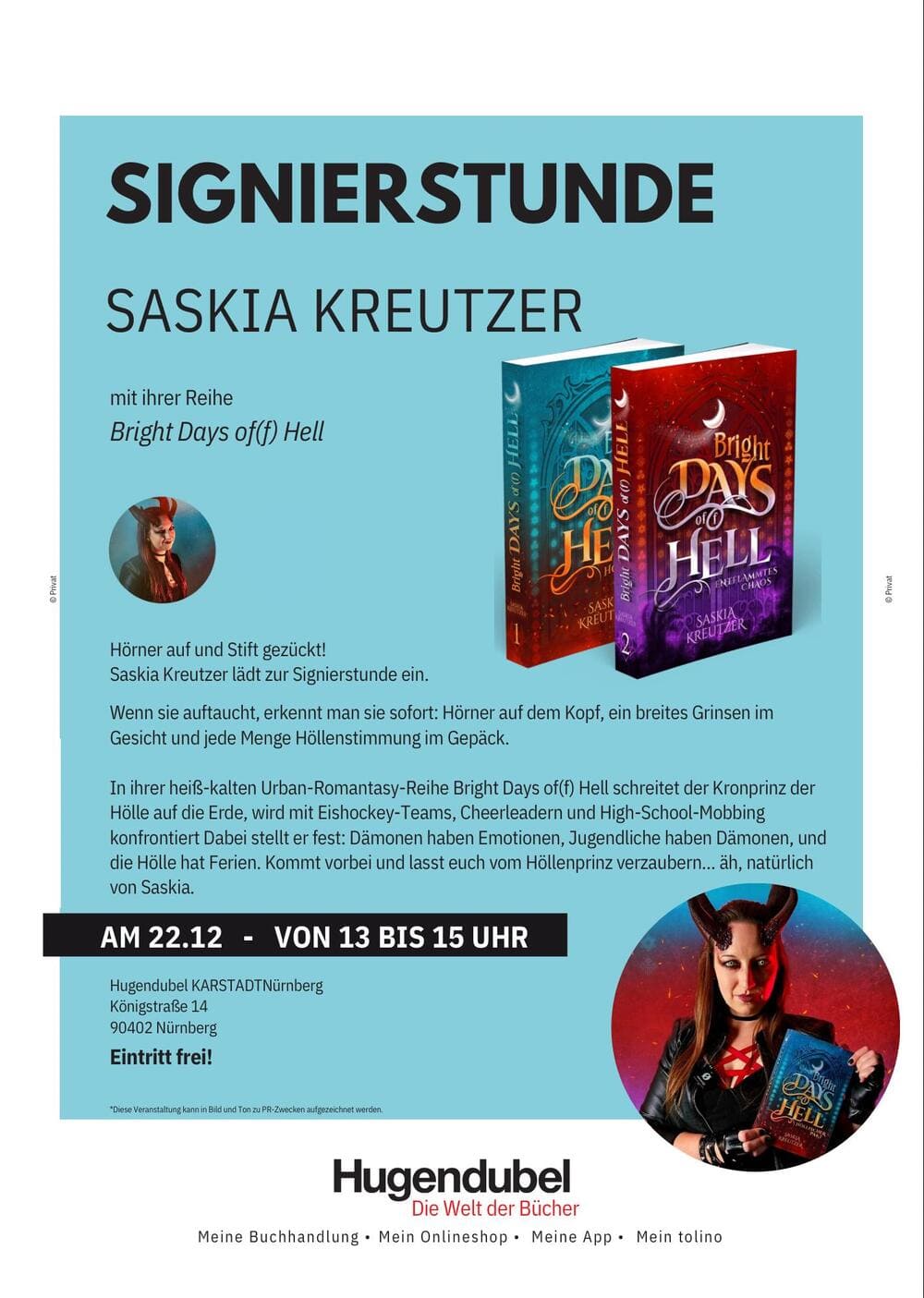 Signierstunde Hugendubel